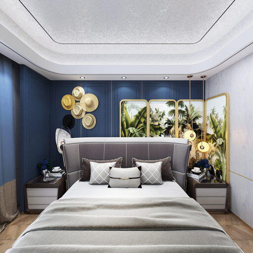 经典案例银箔点彩